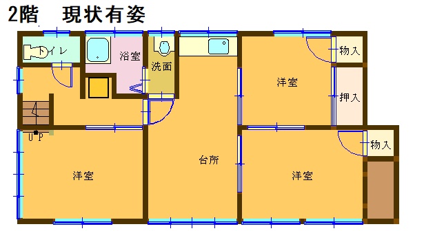 【権常寺町】八並アパート　2階