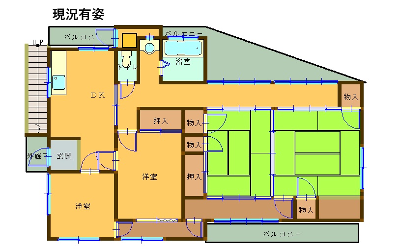 木風町　関戸借家（2戸1）2階